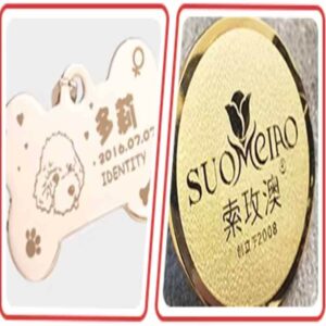 Best 3D Fiber Laser Engraver with Rotary Device for Sale