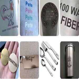 MOPA Fiber Laser Source Color Laser Marking Machine for Sale