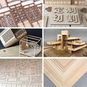 Low Cost 4×8 CO2 Laser Cutting Machine 300W for Sale