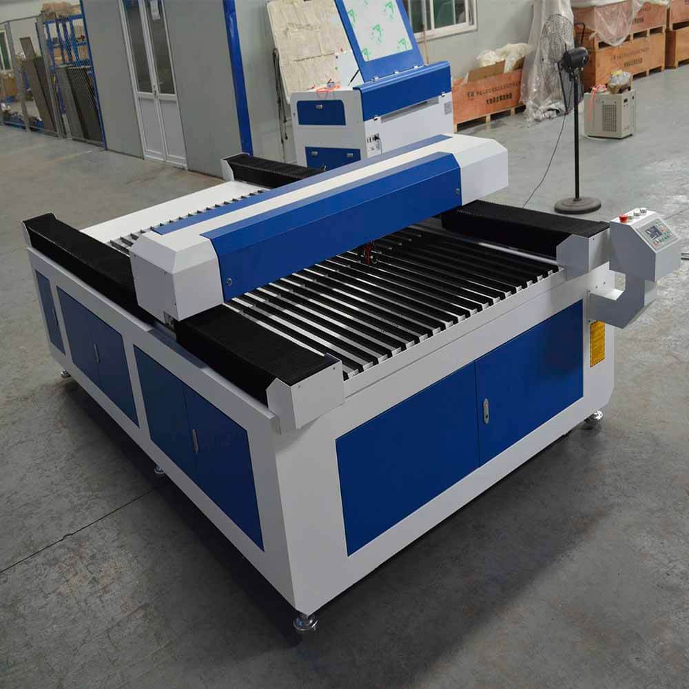 Guia de máquina de corte a laser NC com gravador de 100 W