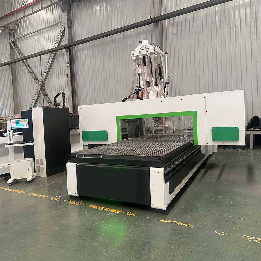 Centro de fresado CNC de 5 ejes con doble mesa personalizado: carpintería de precisión para la fabricación de moldes de sillas 3D