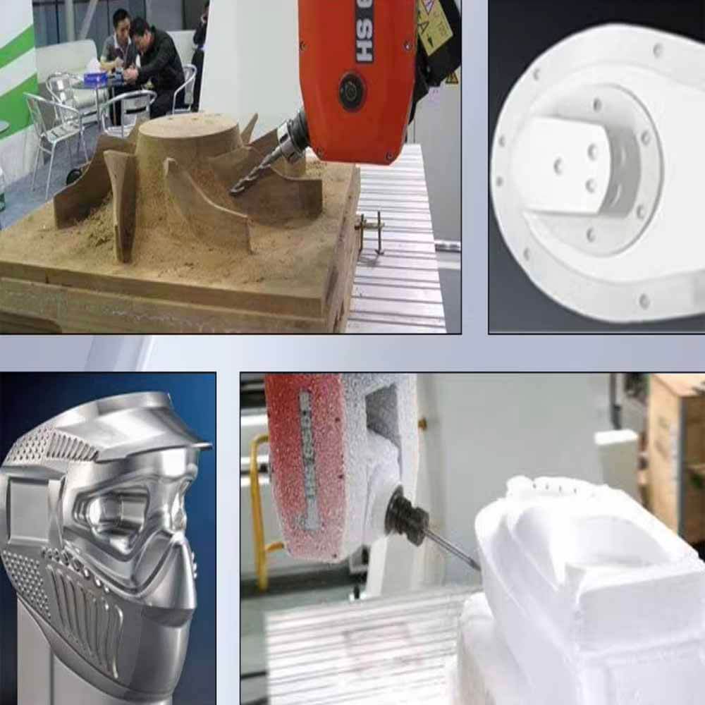 Fresadora CNC con cambio automático de herramientas para fabricación de moldes