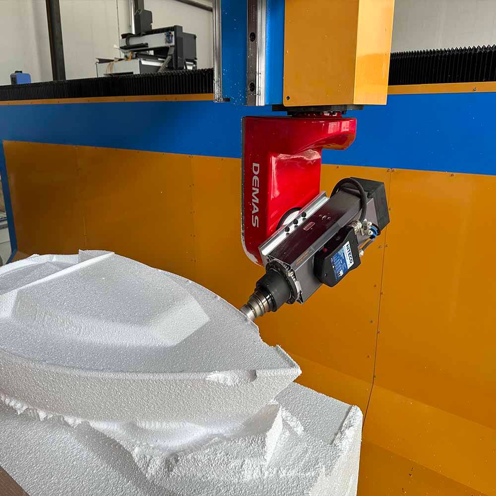High-Precision 5 Axis CNC Router Machine for 3D Wood Carving