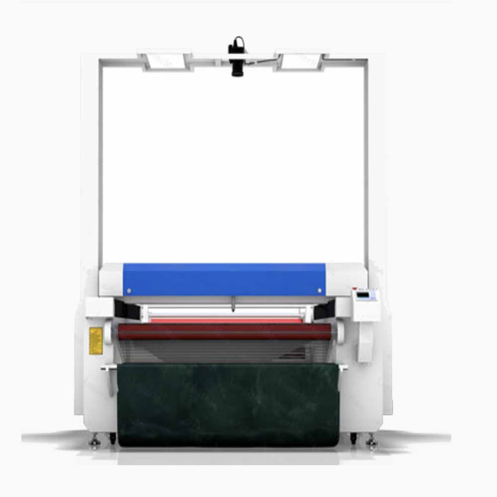 Contour Laser Cutter for Printed Fabrics with CCD Camera