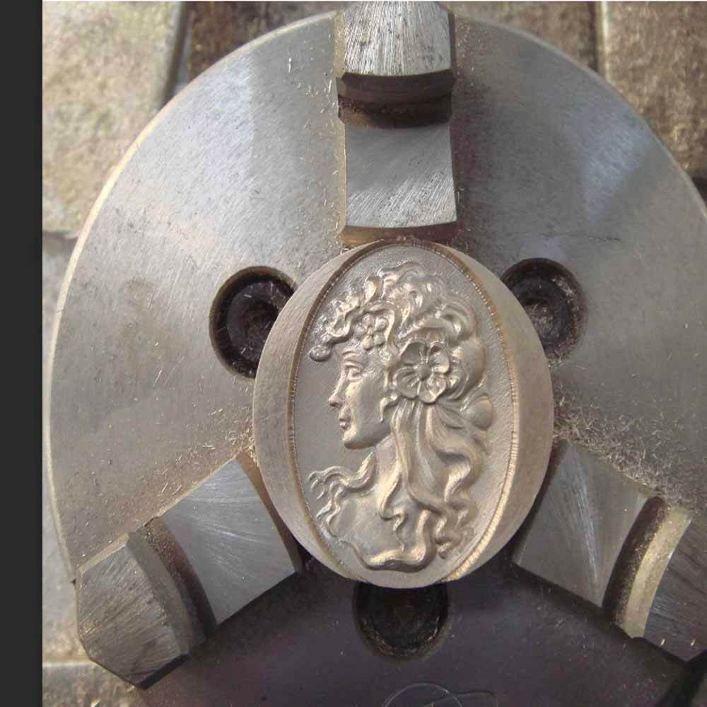 Mini fresadora CNC de 3 eixos para gravação em metal com ATC