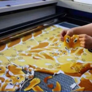 Panapton Laser Cutter alang sa Sublimation Printing Sportswear