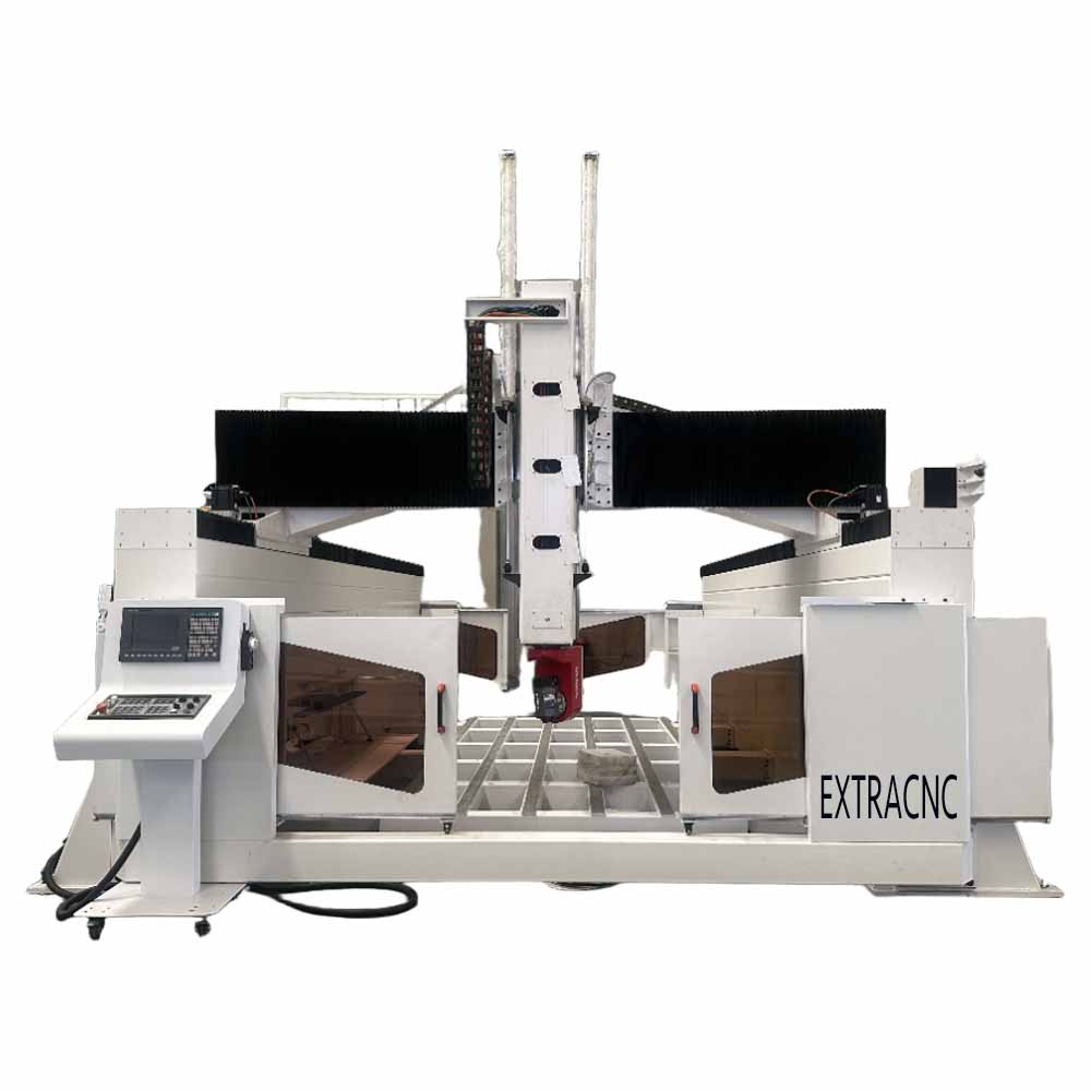 Máquina de roteamento CNC de 5 eixos 2025 para fabricação de moldes de madeira