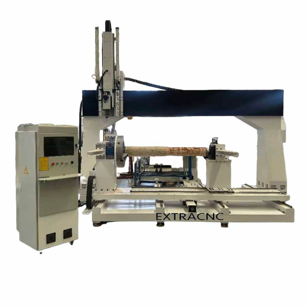 Router CNC a 4 assi con testa girevole | Macchina per intaglio di legno e schiuma 1325-1530