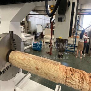 Macchina router CNC a 4 assi per lavorazione del legno 4x8 piedi