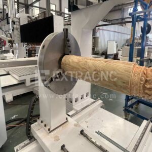 Macchina per la lavorazione del legno con testa girevole ATC da 9 kW