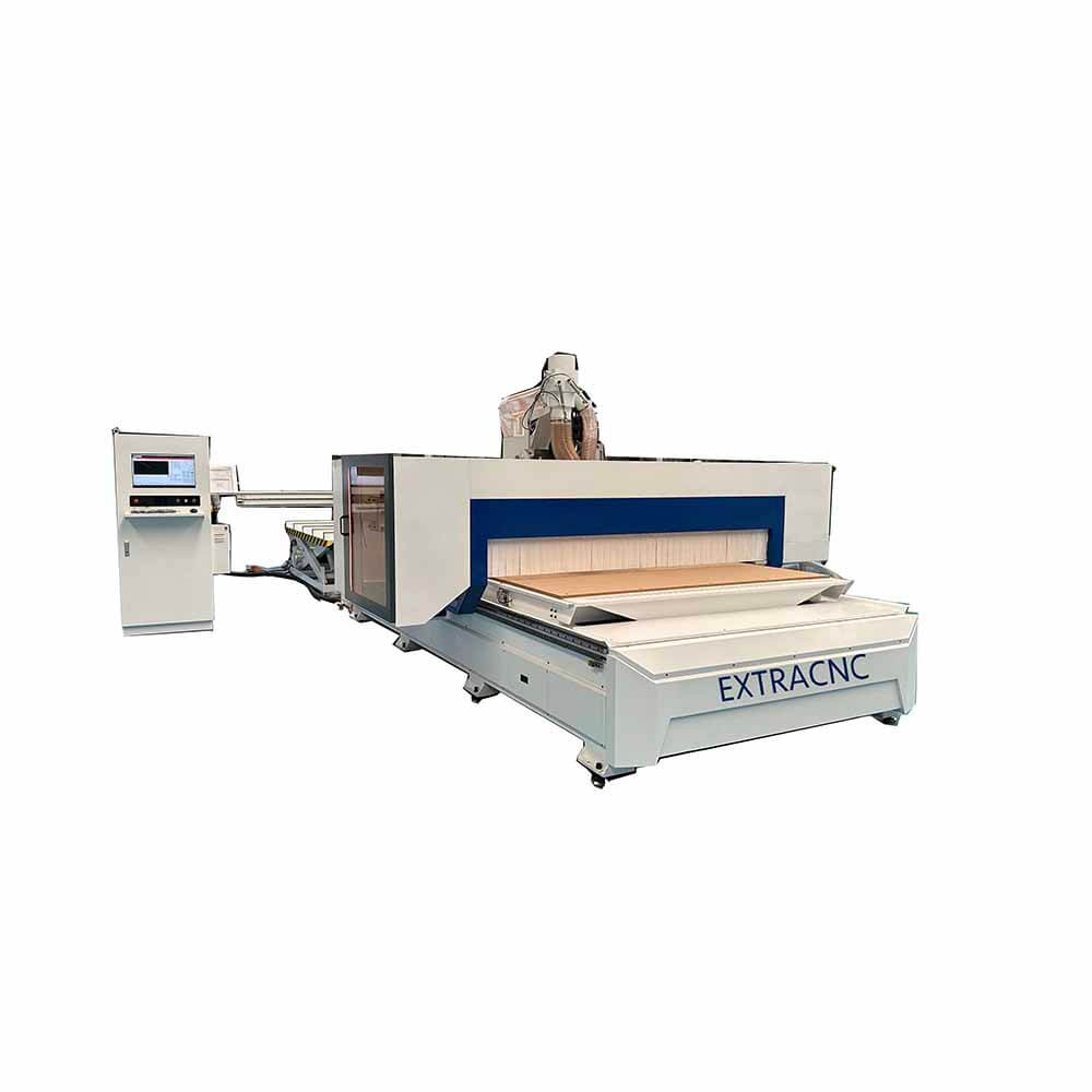 Tam Otomatik 1325 1530 Yuvalama Atc Ahşap CNC Yönlendirici Makinesi Otomatik Yükleme ve Boşaltma